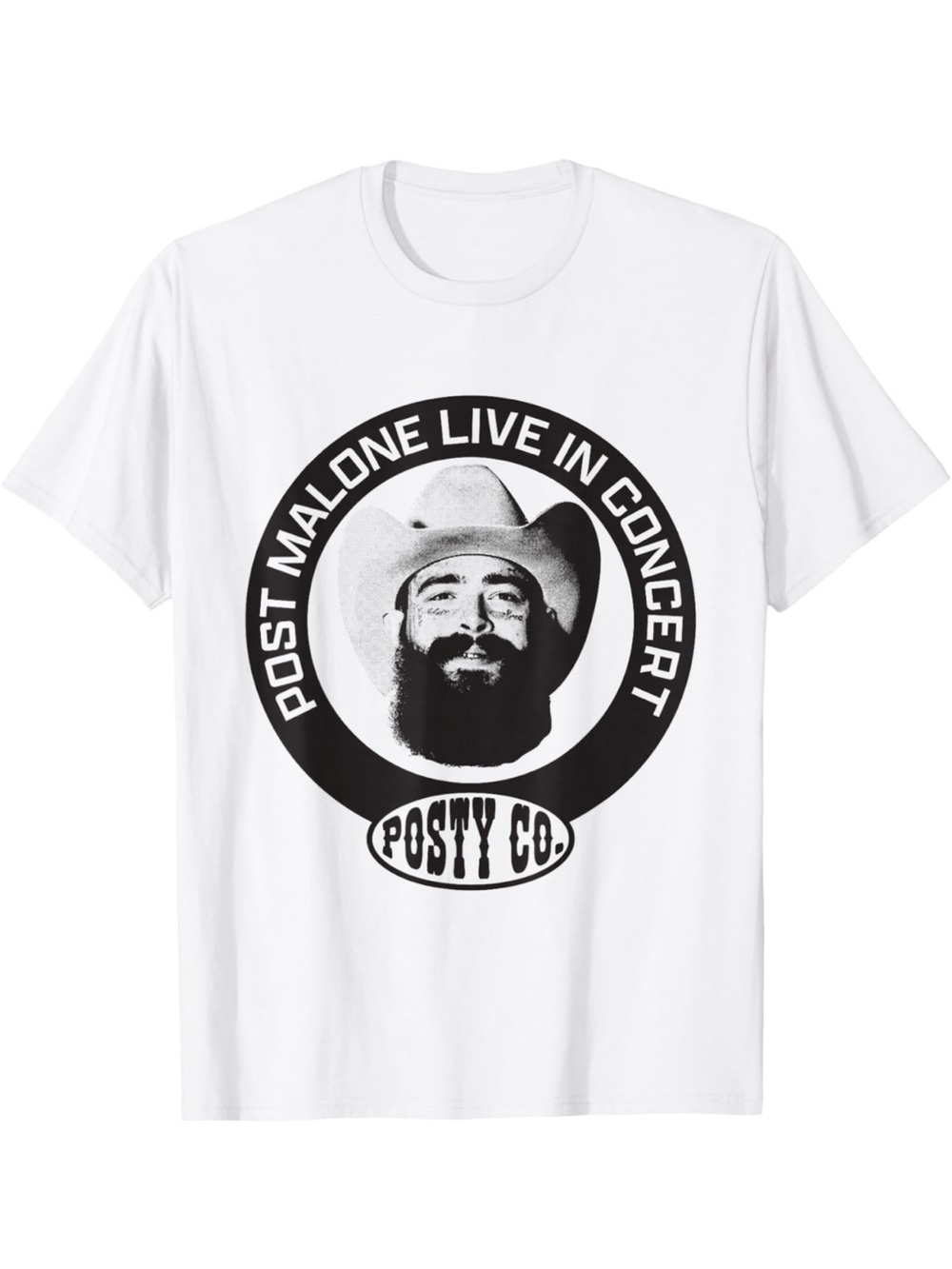 OFFICIAL POST MALONE MERCH TEE XL